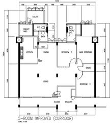 Blk 106 Jurong East Street 13 (Jurong East), HDB 5 Rooms #201515962